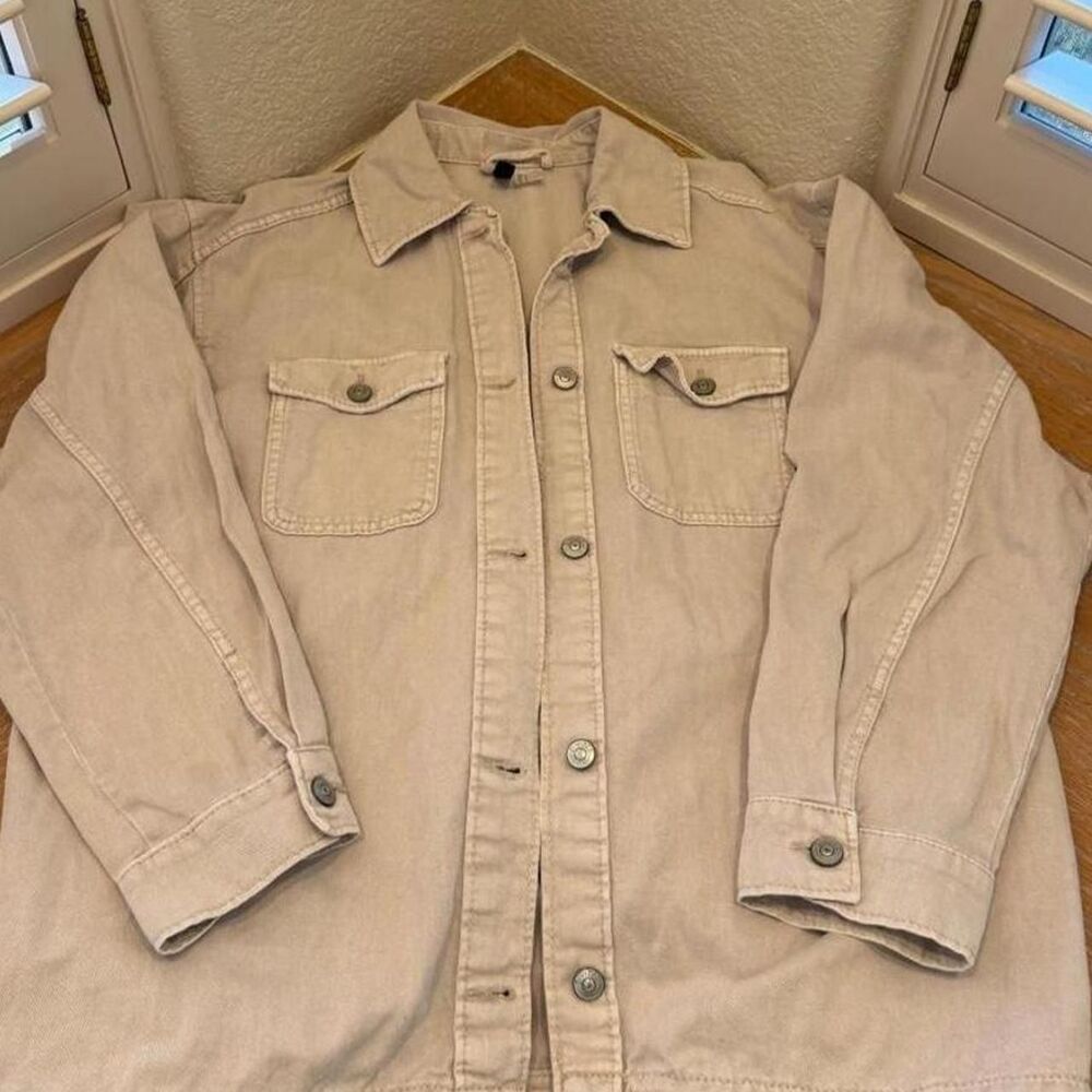 Divided Tan Denim Jacket
